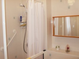 a bathroom