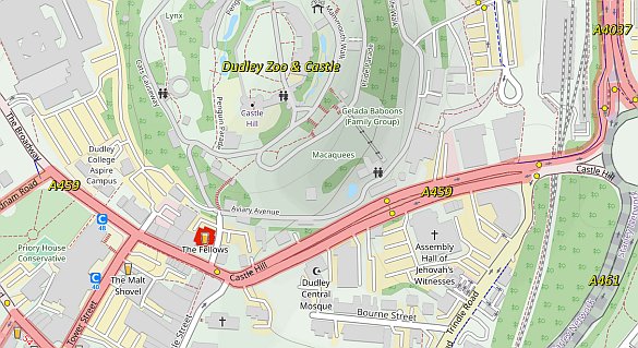 Location of The Fellows