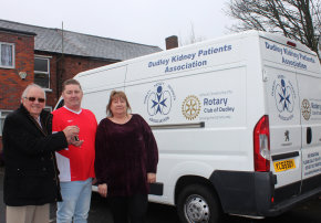 Dudley Kidney Patients Association van